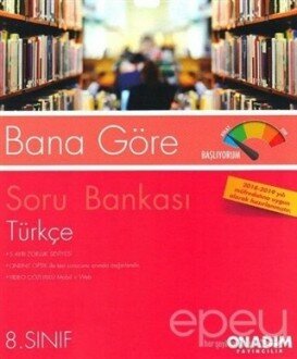 8. Sınıf Bana Göre Türkçe Soru Bankası (2 Kitap)