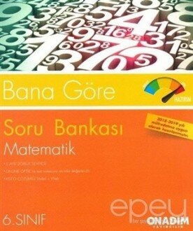 6. Sınıf Bana Göre Matematik Soru Bankası (2 Kitap)