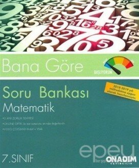 7. Sınıf Bana Göre Matematik Soru Bankası (2 Kitap)