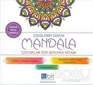 Çizgilerin Gizemi - Mandala Çocuklar İçin Boyama Kitabı