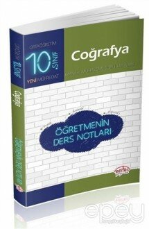 10. Sınıf Coğrafya Öğretmenin Ders Notları