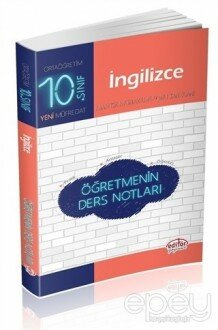 10. Sınıf İngilizce Öğretmenin Ders Notları