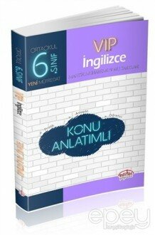 6. Sınıf VIP İngilizce Konu Anlatımlı