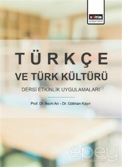 Türkçe ve Türk Kültürü Dersi Etkinlik Uygulamaları