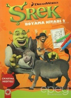 Şrek Boyama Kitabı 2