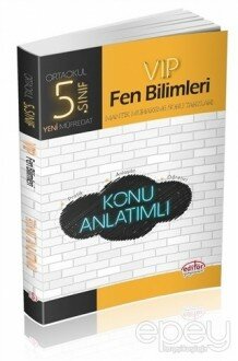 5. Sınıf VIP Fen Bilimleri Konu Anlatımlı