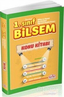 1. Sınıf Bilsem Hazırlık Konu Kitabı