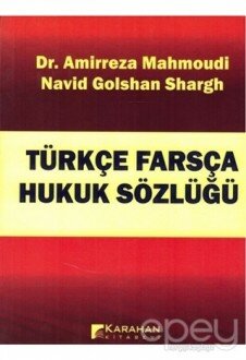 Türkçe Farsça Hukuk Sözlüğü