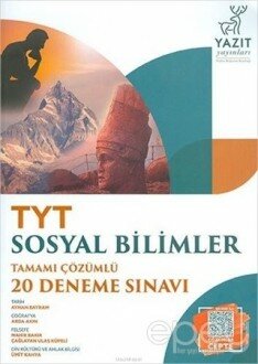 TYT Sosyal Bilimler Tamamı Çözümlü 20 Deneme Sınavı