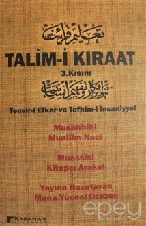 Talim-i Kıraat 3. Kısım