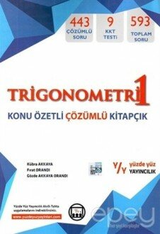 Trigonometri 1 - Konu Özetli Çözümlü Kitapçık