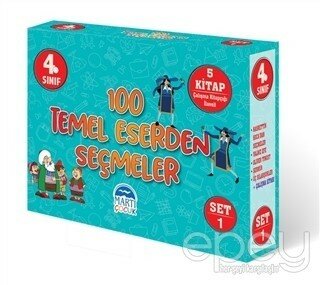 4. Sınıf 100 Temel Eserden Seçmeler Set 1