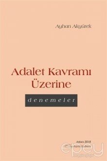 Adalet Kavramı Üzerine Denemeler