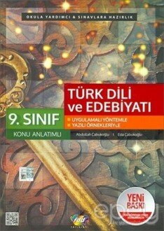 9. Sınıf Türk Dili ve Edebiyatı Konu Anlatımlı