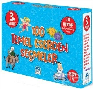 3. Sınıf 100 Temel Eserden Seçmeler Set 1 (10 Kitap Takım)