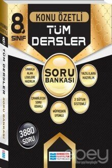 8. Sınıf Konu Özetli Tüm Dersler Soru Bankası