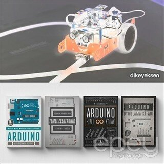 Mekar’lar için Cep Boy Arduino Başlangıç Seti (4 Kitap Takım)