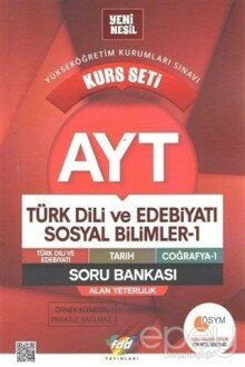 AYT Türk Dili ve Edebiyatı Sosyal Bilimler - 1 Kurs Seti Soru Bankası