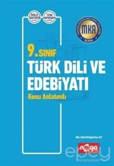 9. Sınıf Türk Dili ve Edebiyatı Konu Anlatımlı