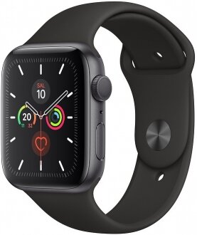 Apple Watch Series 5 (40mm) Uzay Grisi Alüminyum Kasa ve Spor Kordon (40 mm)