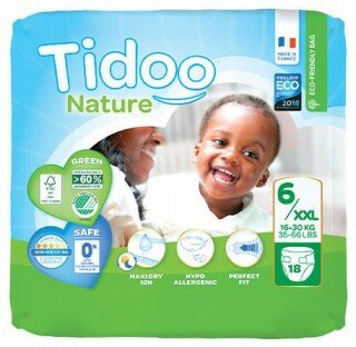 Tidoo Nature 6 Beden Bebek Bezi