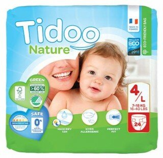 Tidoo Nature 4 Beden Bebek Bezi