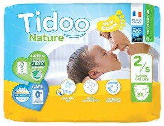 Tidoo Nature 2 Beden Bebek Bezi