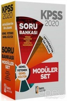 2020 KPSS Ortaöğretim Ön Lisans Soru Bankası Seti