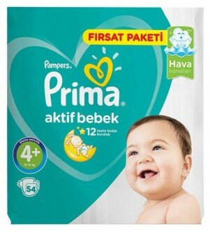 Prima Aktif Bebek 4+ Beden Bebek Bezi