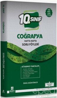 10. Sınıf Coğrafya Hafta Hafta Soru Föyleri