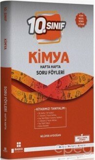 10. Sınıf Kimya Hafta Hafta Soru Föyleri