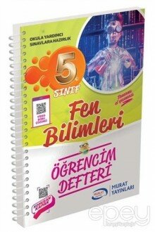 5.Sınıf Fen Bilimleri Öğrencim Defteri