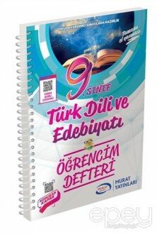 9.Sınıf Türk Dili ve Edebiyatı Öğrencim Defteri