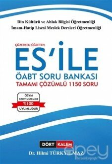 Çözerken Öğreten ES’İle ÖABT Din Kültürü ve Ahlak Bilgisi Tamamı Çözümlü Soru Bankası