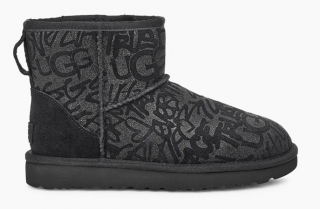 UGG Classic Mini Sparkle Graffiti Ayakkabı