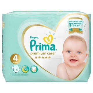 Prima Premium Care 4 Beden Bebek Bezi