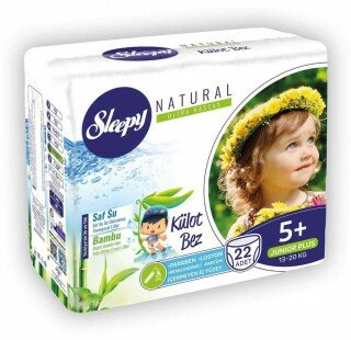 Sleepy Natural Külot Bez 5+ Beden Bebek Bezi