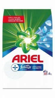 Ariel Plus Toz Çamaşır Deterjanı Febreze Etkili 5 kg