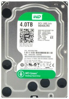 WD Green HDD (4 TB) (WD40EZRX)