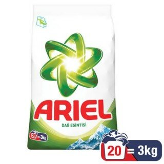 Ariel Dağ Esintisi Toz Çamaşır Deterjanı 3 kg