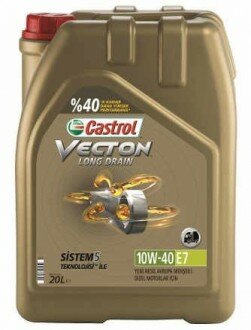 Castrol Vecton Long Drain E7 10W-40 (20 litre)