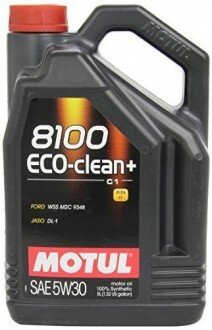 Motul 8100 Eco-Clean+ 5W-30 (5 litre)