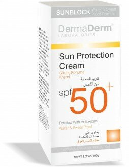 DermaDerm 50+ Faktör Krem 100 ml