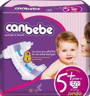 Canbebe 5+ Beden Bebek Bezi