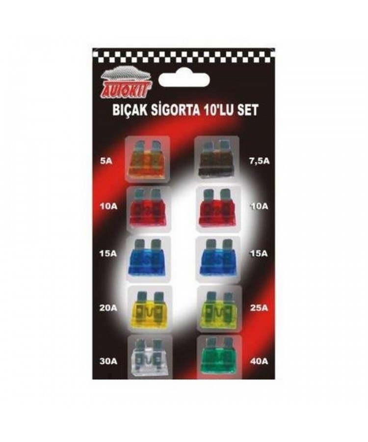  Bıçak Sigorta 10 lu Set 4611701