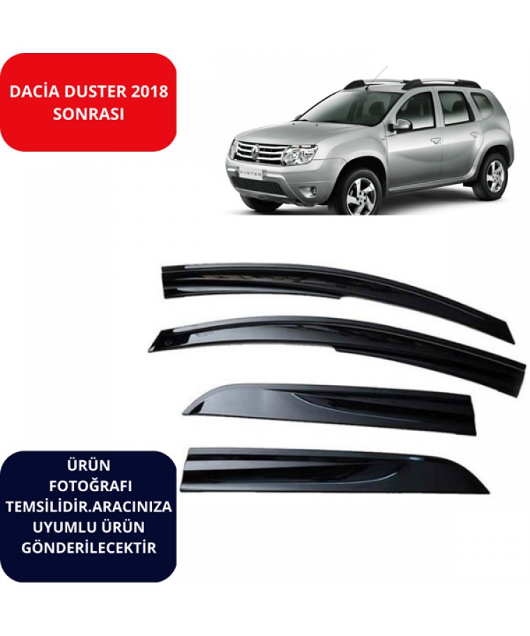 CAM RÜZGARLIK 4'LÜ DACİA DUSTER 2018 SONRASI KOD:SP-S-104