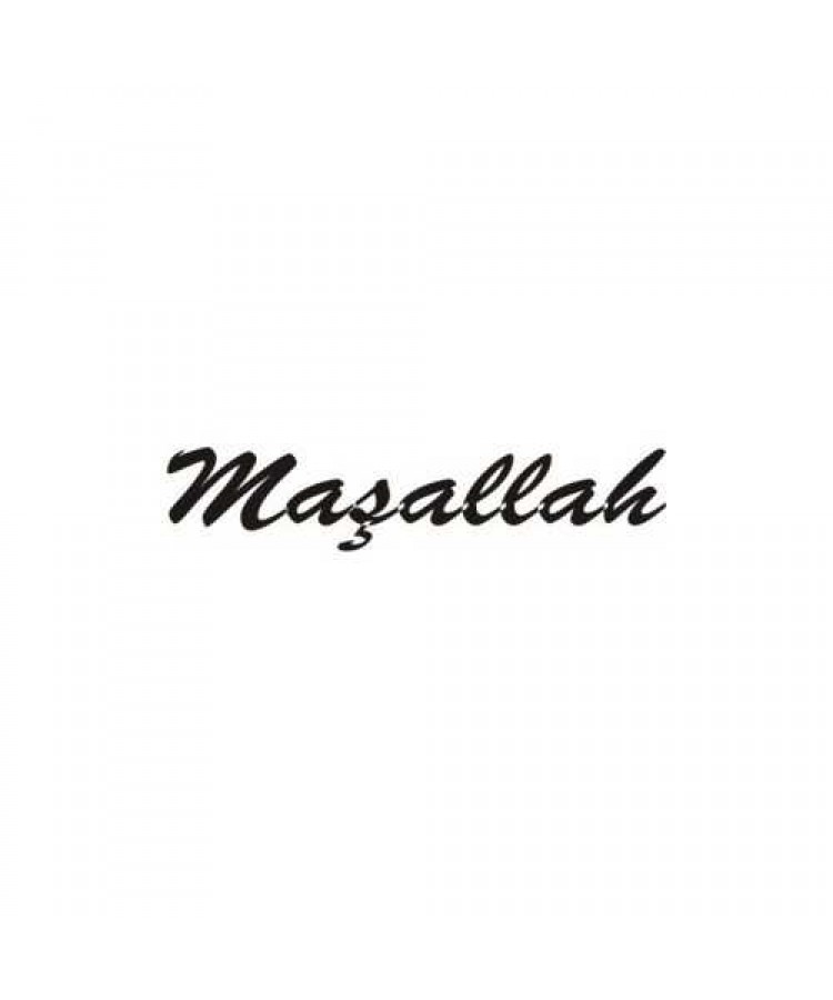 Çıkartma Masallah 10cmx4cm