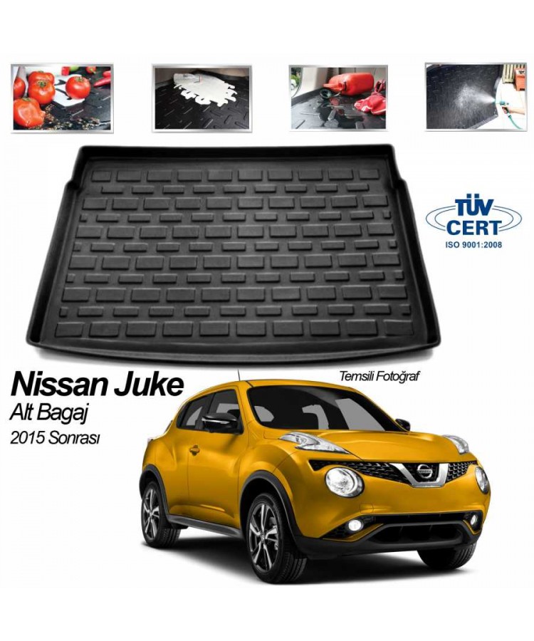 NISSAN JUKE SUV BAGAJ HAVUZU SİYAH 2015 VE SONRASI