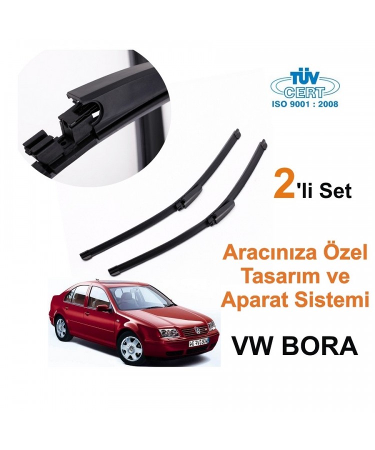 Volkswagen Bora Araca Özel Silecek Takımları (Sağ-Sol) 1353460