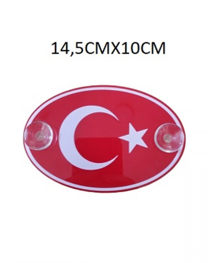 ARMA OVAL AY YILDIZ PLEKSİ BÜYÜK KOD:ES-128